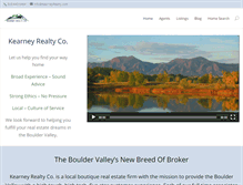 Tablet Screenshot of kearneyrealty.com