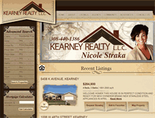 Tablet Screenshot of kearneyrealty.net